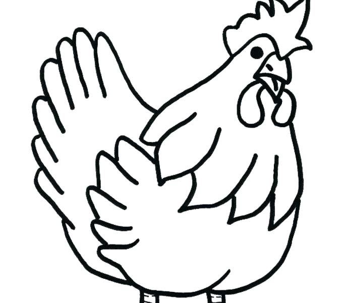 The Little Red Hen Coloring Pages at GetColorings.com ...