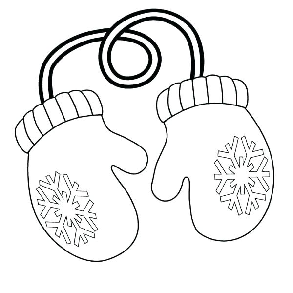 The Mitten Coloring Pages at Free printable