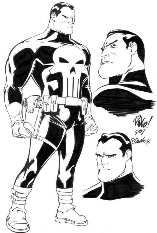 The Punisher Coloring Pages at GetColorings.com | Free ...