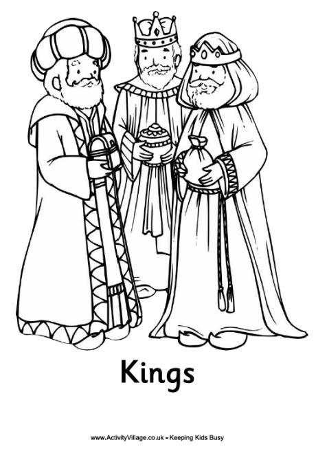 The Three Kings Coloring Pages At GetColorings Free Printable