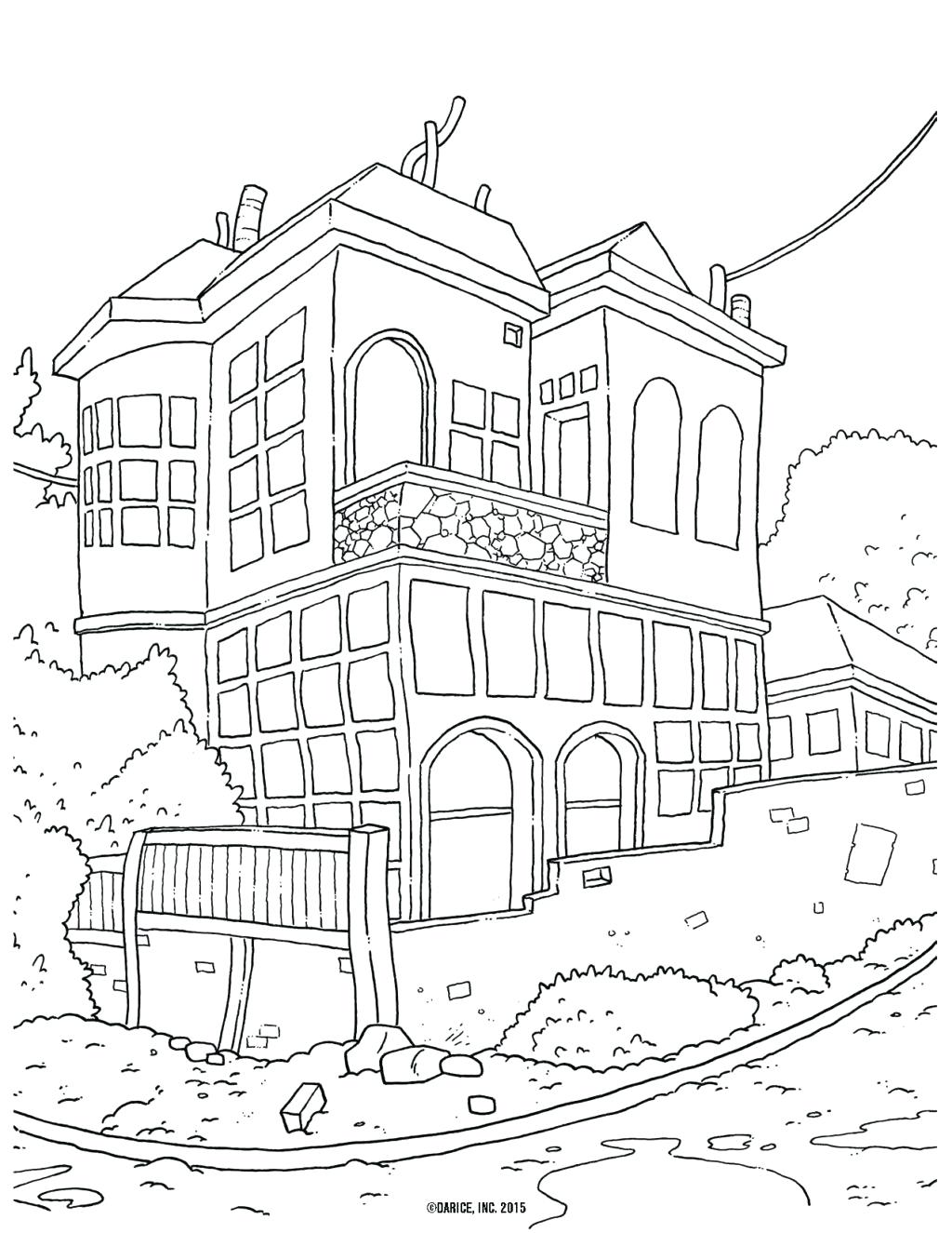 The White House Coloring Pages at GetColorings.com | Free printable