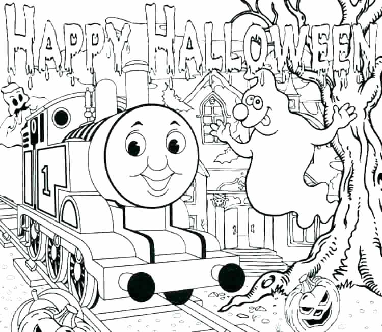 Thomas Coloring Pages Printable At GetColorings Free Printable thomas-the-train-pumpkin-fall-halloween-crafts-pumpkin-decorating
