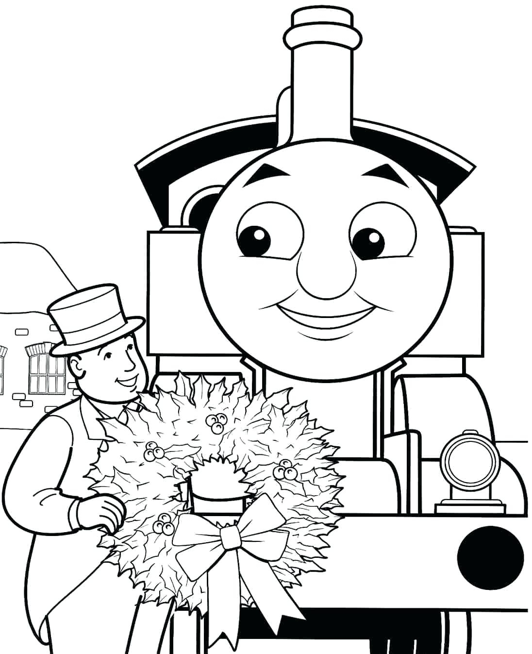 Thomas The Tank Colouring Pages At Getcolorings.com | Free Printable