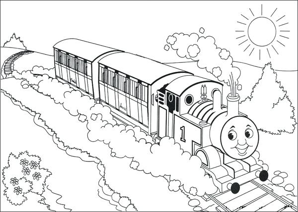 Thomas The Tank Engine Colouring Pages At Getcolorings Free