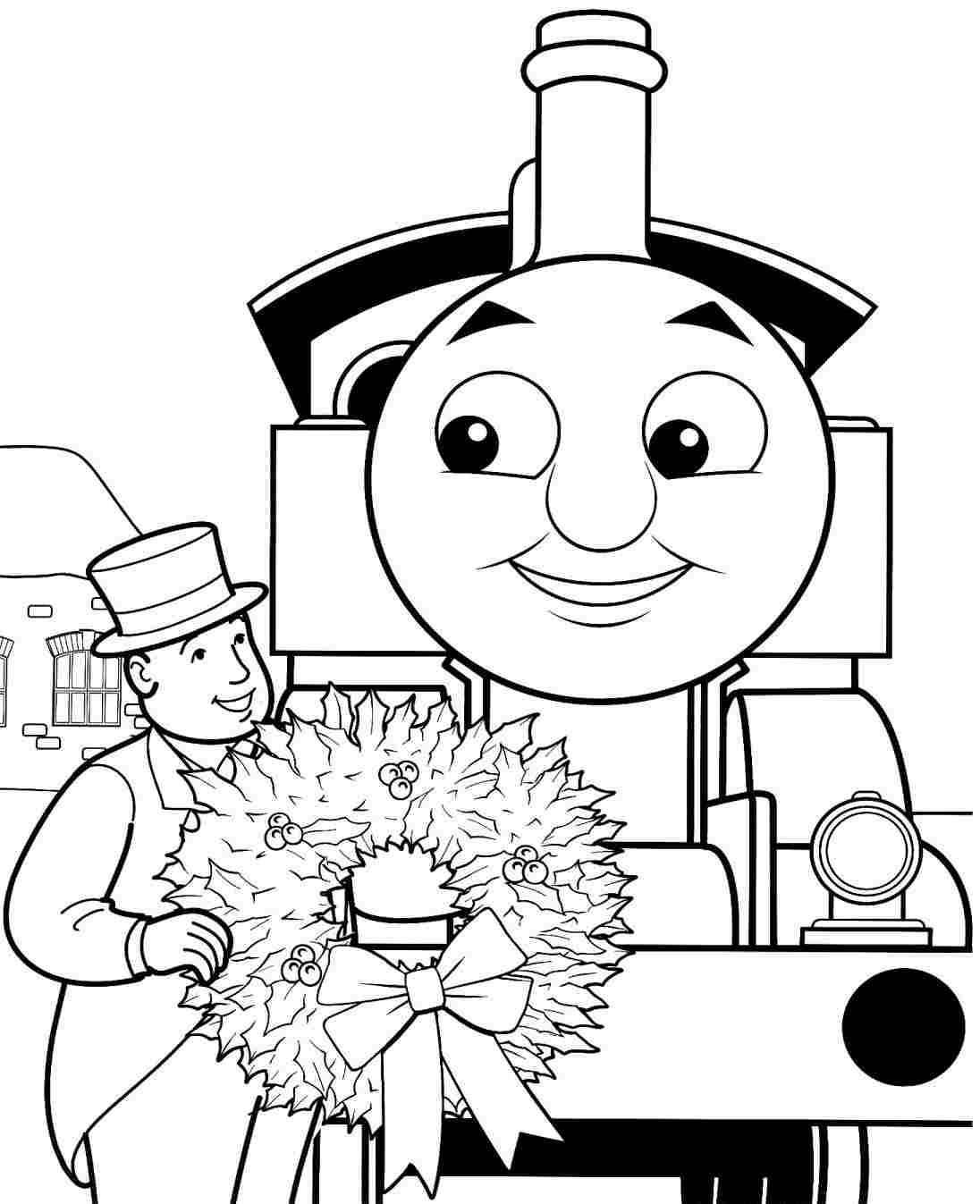 Thomas The Train And Friends Coloring Pages at Free