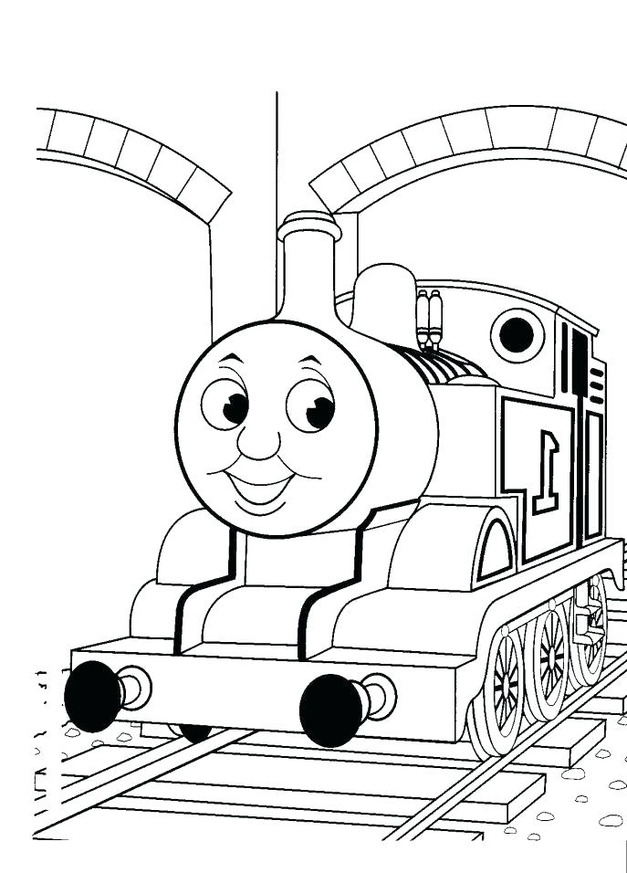 Thomas The Train Coloring Pages Free Printables At Getcolorings.com 