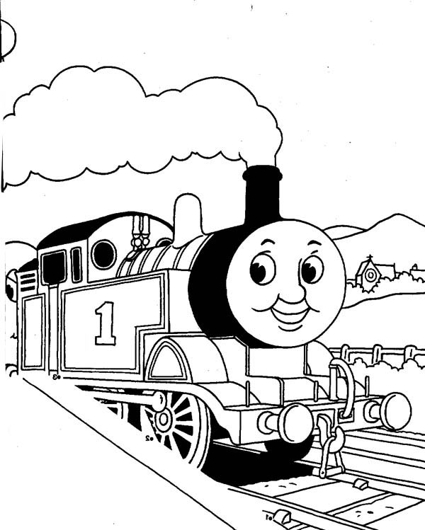 Thomas The Train Halloween Coloring Pages at GetColorings