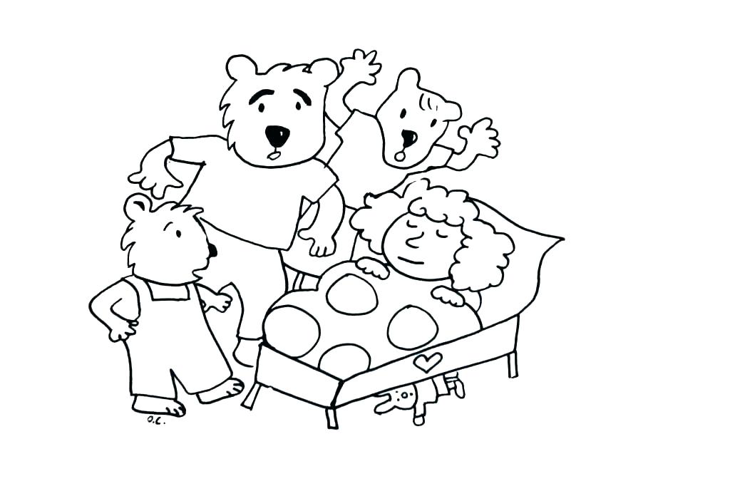 Three Bears Coloring Pages at GetColorings.com | Free printable