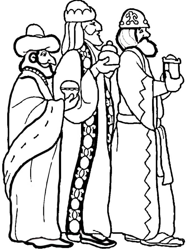 Three Kings Day Coloring Pages At GetColorings Free Printable