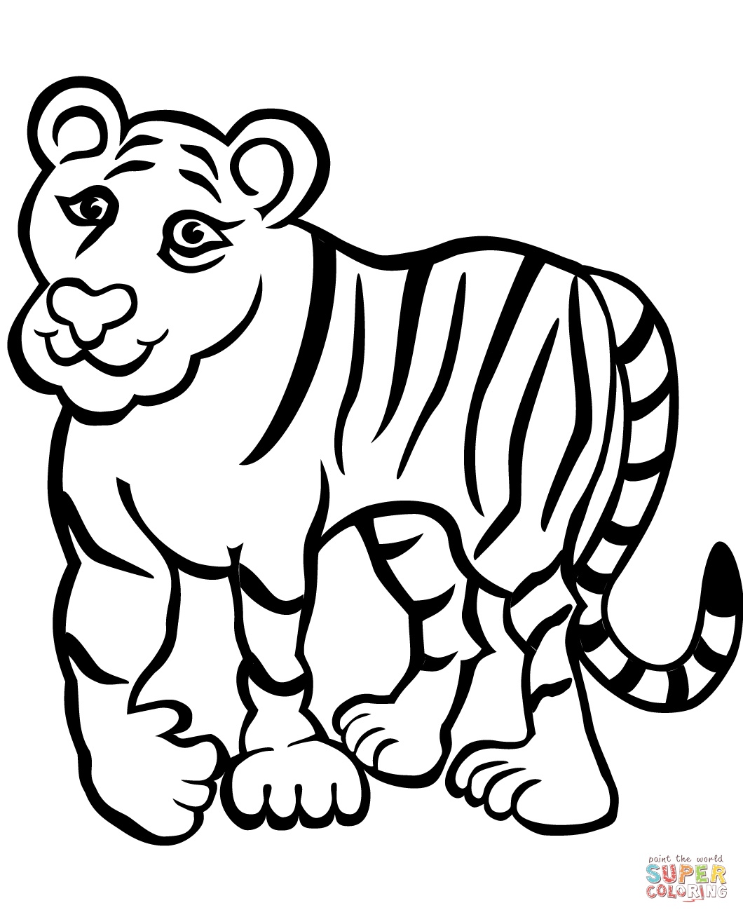 Tiger Face Coloring Pages at GetColorings.com | Free printable ... Tiger Face Coloring Pages at GetColorings.com | Free printable ...