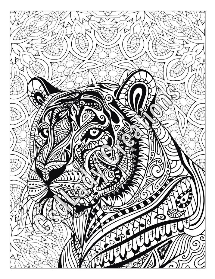 Search results for Tiger coloring pages on GetColorings.com   Free ...