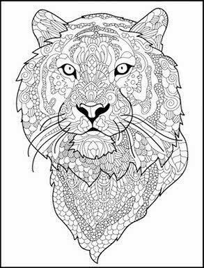 Printable Tiger Mandala Coloring Pages Check Spelling Or Type A New