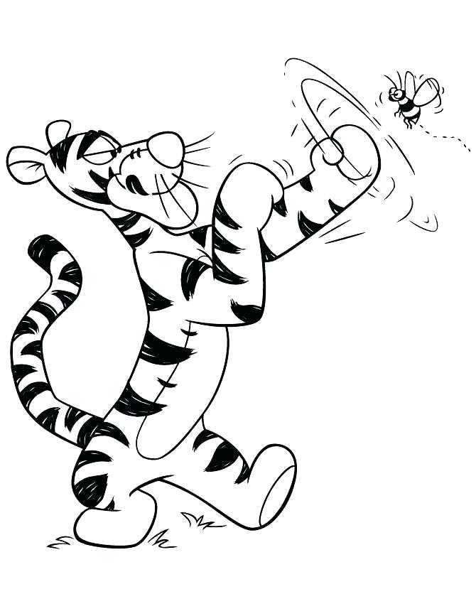 cute baby tigger coloring pages