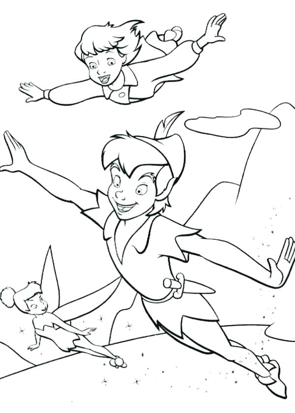 Tinkerbell Face Coloring Pages At Getcolorings.com 