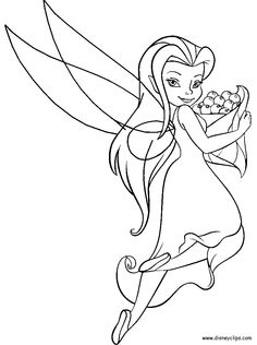 Tinklebell Coloring Pages at GetColorings.com | Free printable