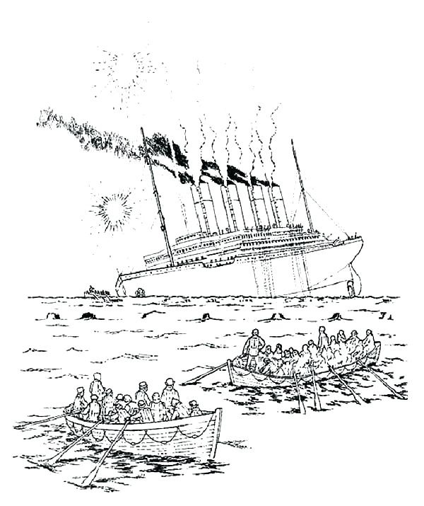 Cruise Coloring Page