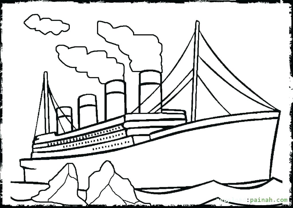 Titanic Sinking Coloring Pages at GetColorings.com | Free printable