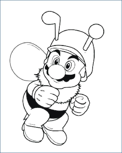 Toad Mario Coloring Pages At GetColorings Free Printable 