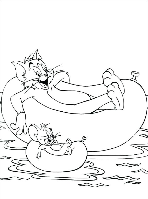 Tom And Jerry Christmas Coloring Pages at GetColorings.com | Free