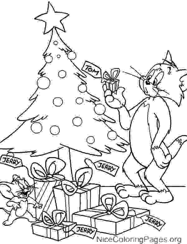 Tom And Jerry Christmas Coloring Pages At GetColorings Free Printable Colorings Pages To