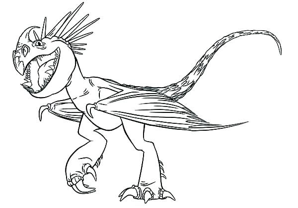 Toothless Dragon Coloring Page at GetColorings.com | Free printable