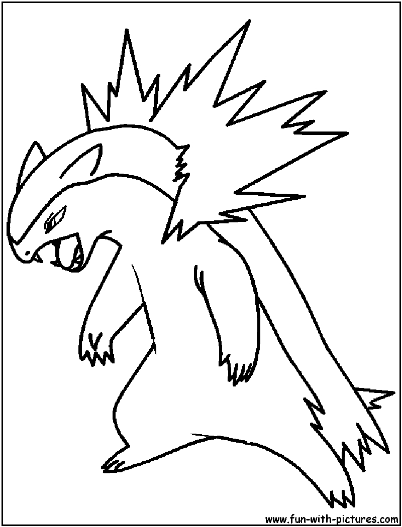 Totodile Coloring Page at GetColorings.com | Free printable colorings