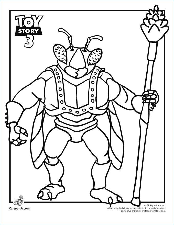 Toy Story Characters Coloring Pages at Free