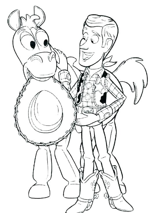 Toy Story Coloring Pages Woody At GetColorings Free Printable 