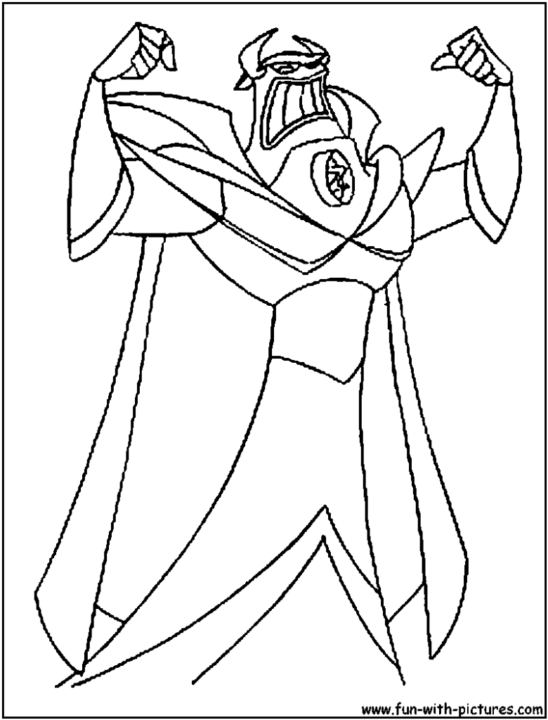 Toy Story Zurg Coloring Pages at Free printable