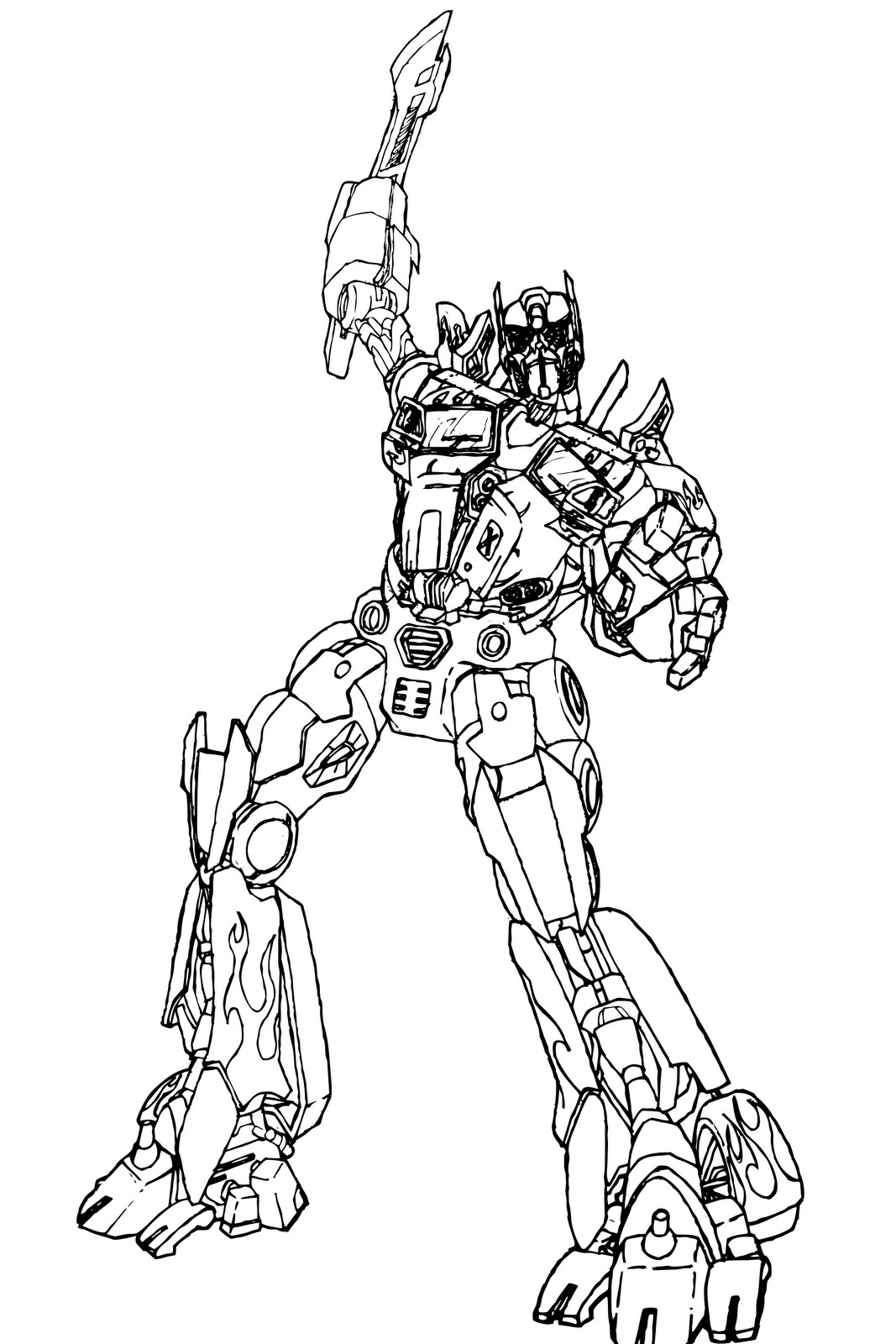 Transformers Prime Coloring Pages at GetColorings.com ...