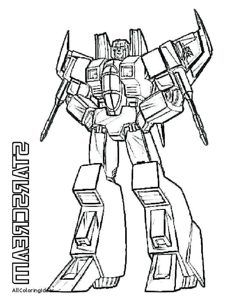 Transformers Printable Coloring Pages at