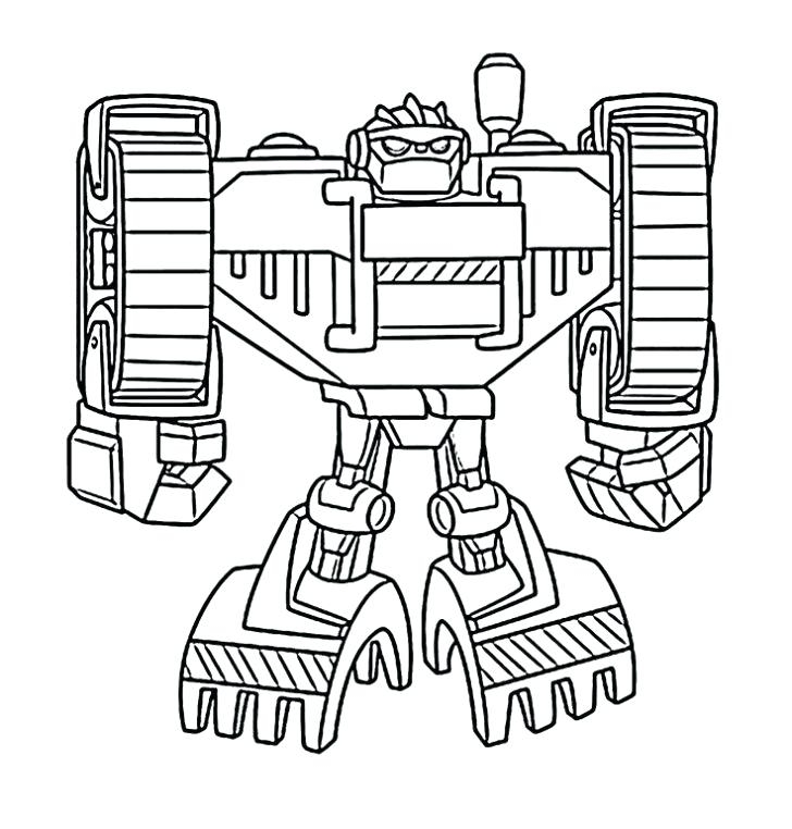 92 Simple Transformers Rescue Bots Printable Coloring Pages with disney character