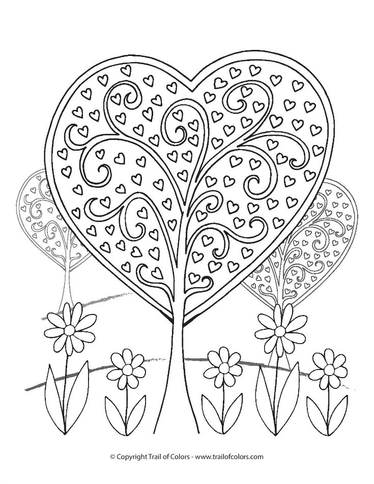 Tree Coloring Pages at GetColorings.com | Free printable colorings
