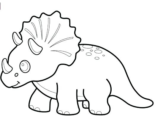 Triceratops Coloring Page at GetColorings.com | Free printable