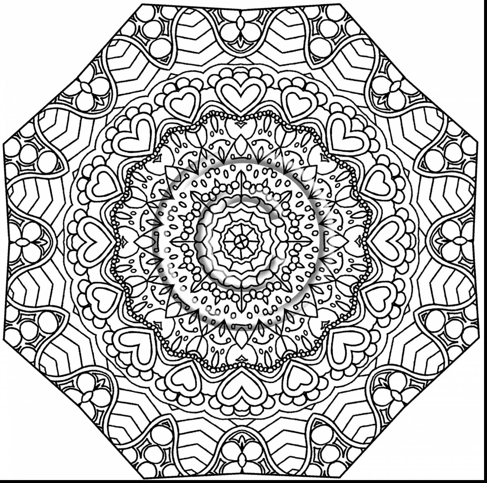 Trippy Coloring Pages Printable For Adults at GetColorings.com | Free