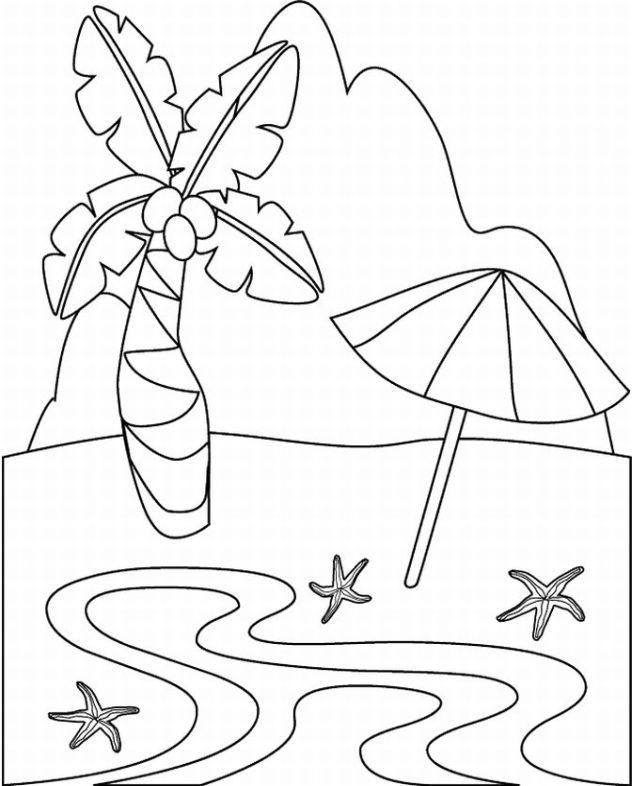 Tropical Island Coloring Pages At Getcolorings.com 