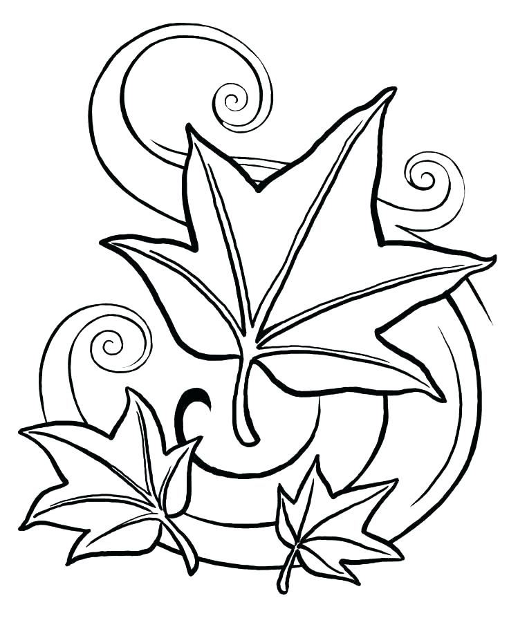 Tropical Leaves Coloring Pages at GetColorings.com | Free printable