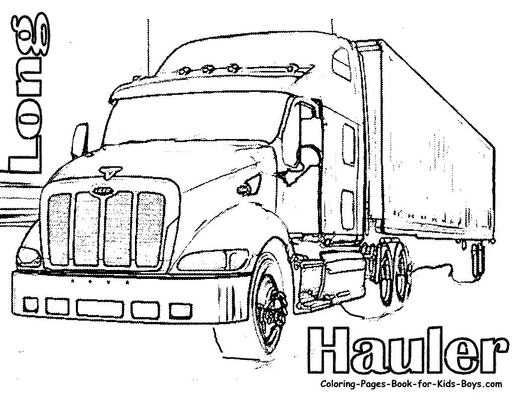 Truck Coloring Pages For Adults at GetColorings.com | Free printable