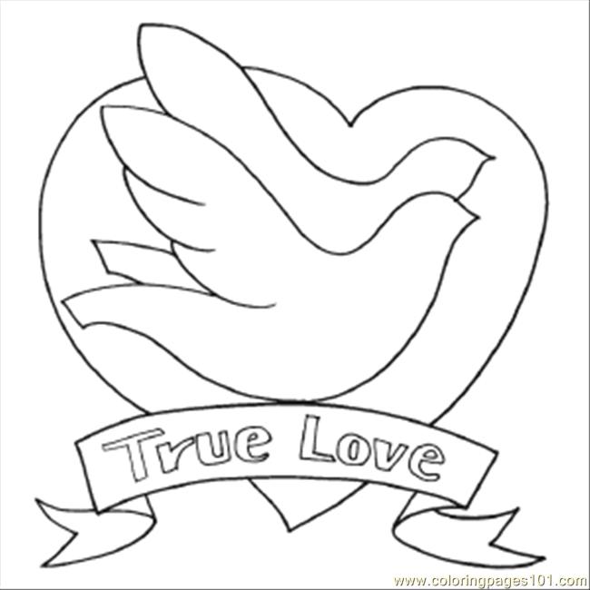 True Love Coloring Pages at GetColorings.com | Free printable colorings