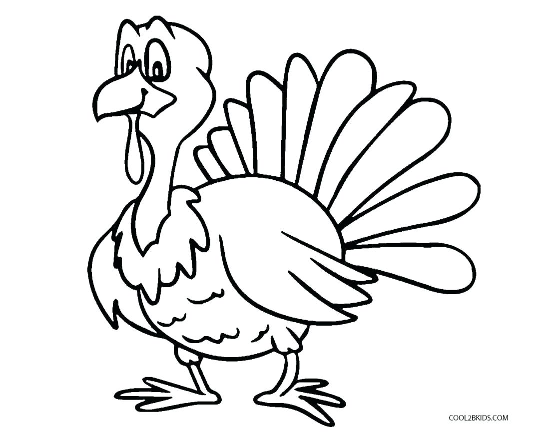 Turkey Body Coloring Page at GetColorings.com | Free printable