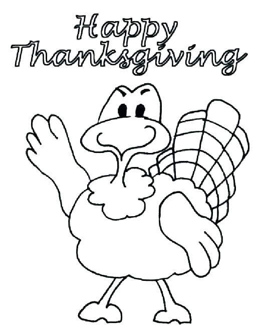Turkey Coloring Pages For Preschoolers at GetColorings.com | Free
