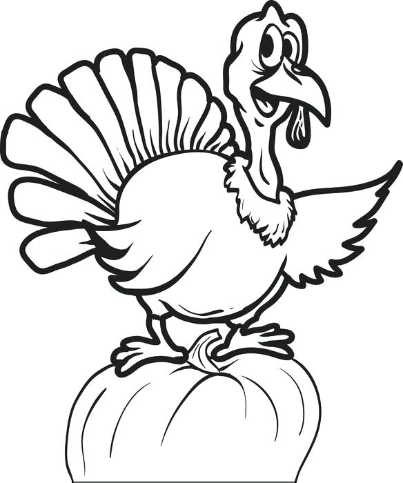 Turkey Head Printable