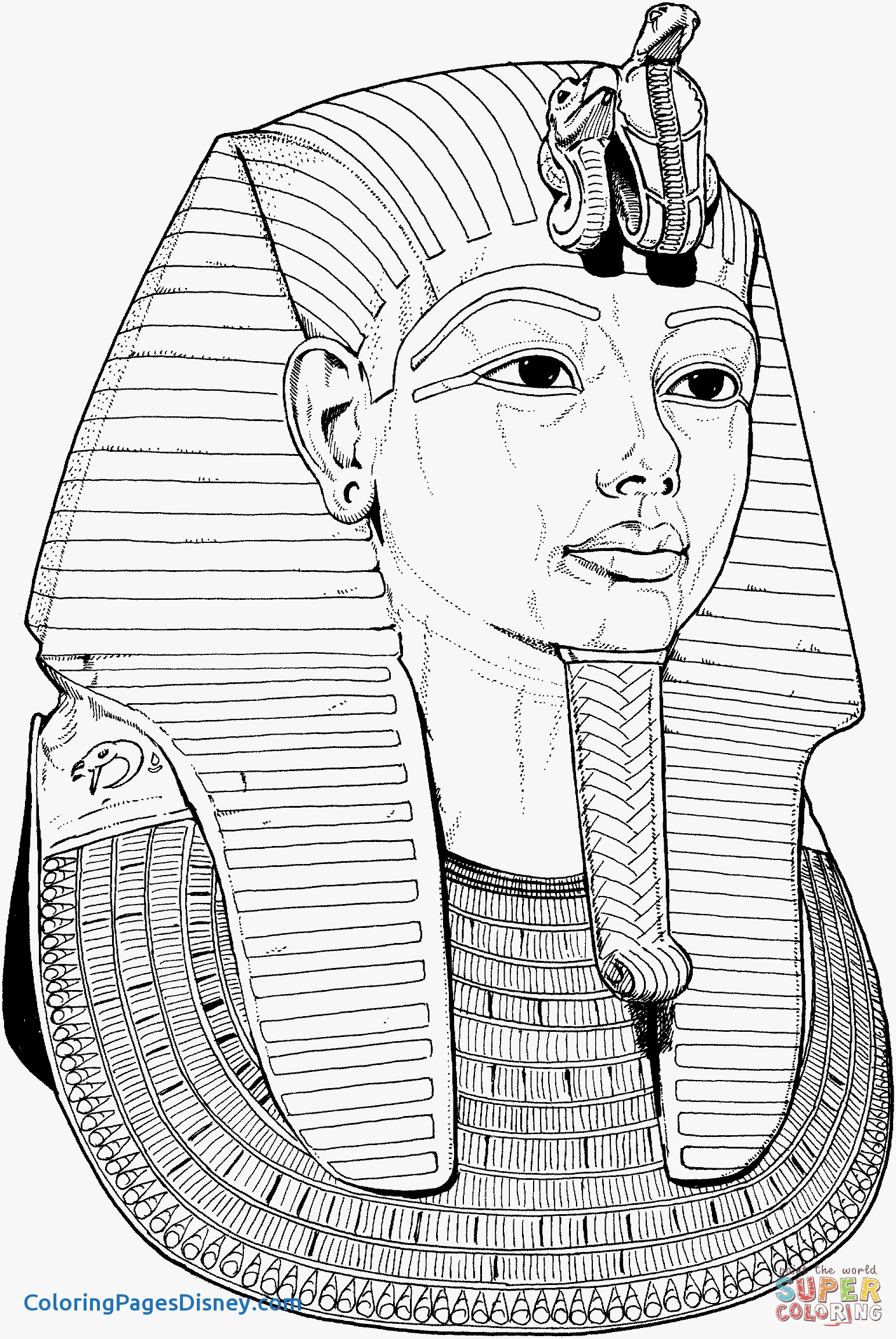 Tutankhamun Coloring Page at GetColorings.com | Free printable