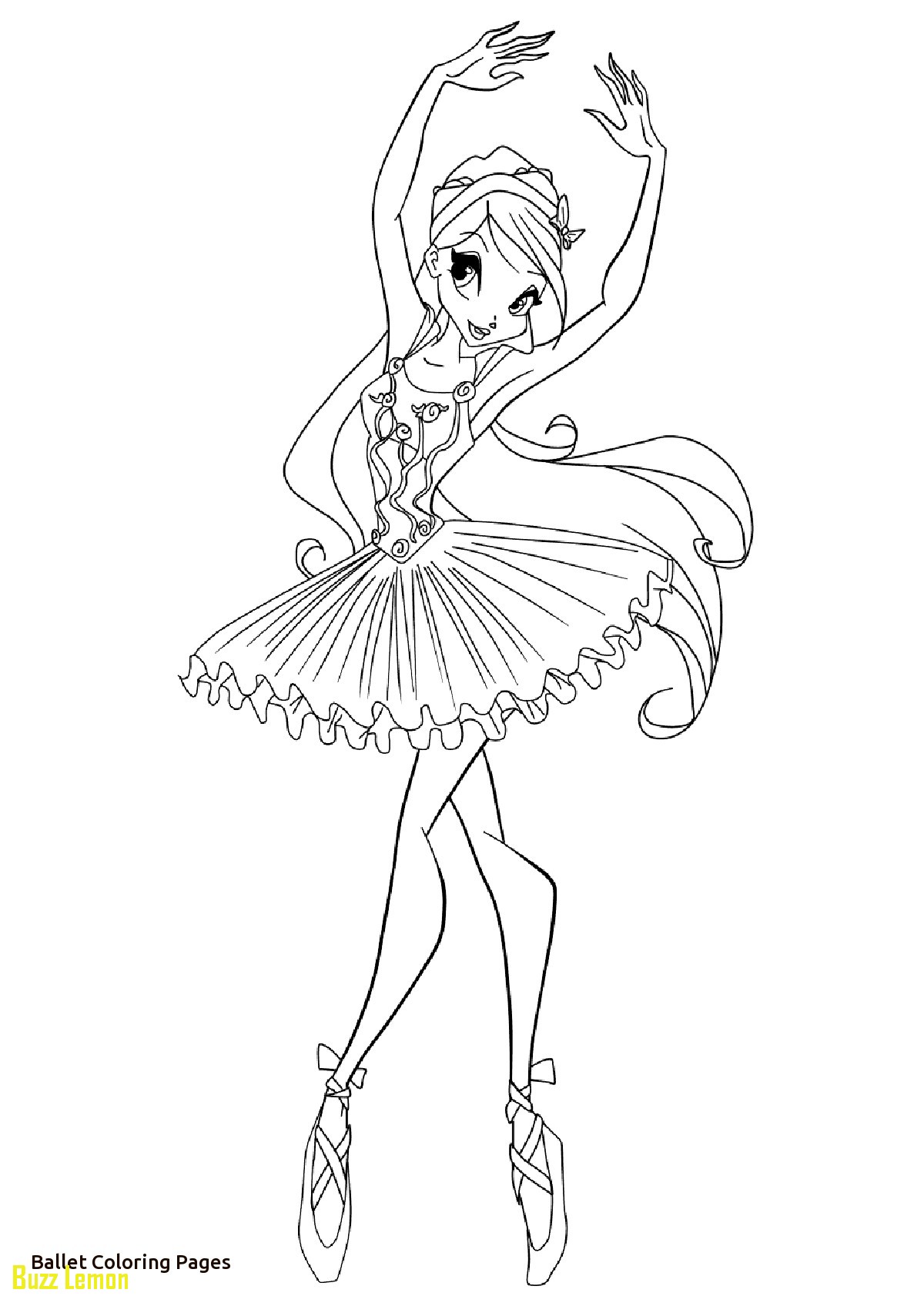 Tutu Coloring Pages at GetColorings.com | Free printable colorings