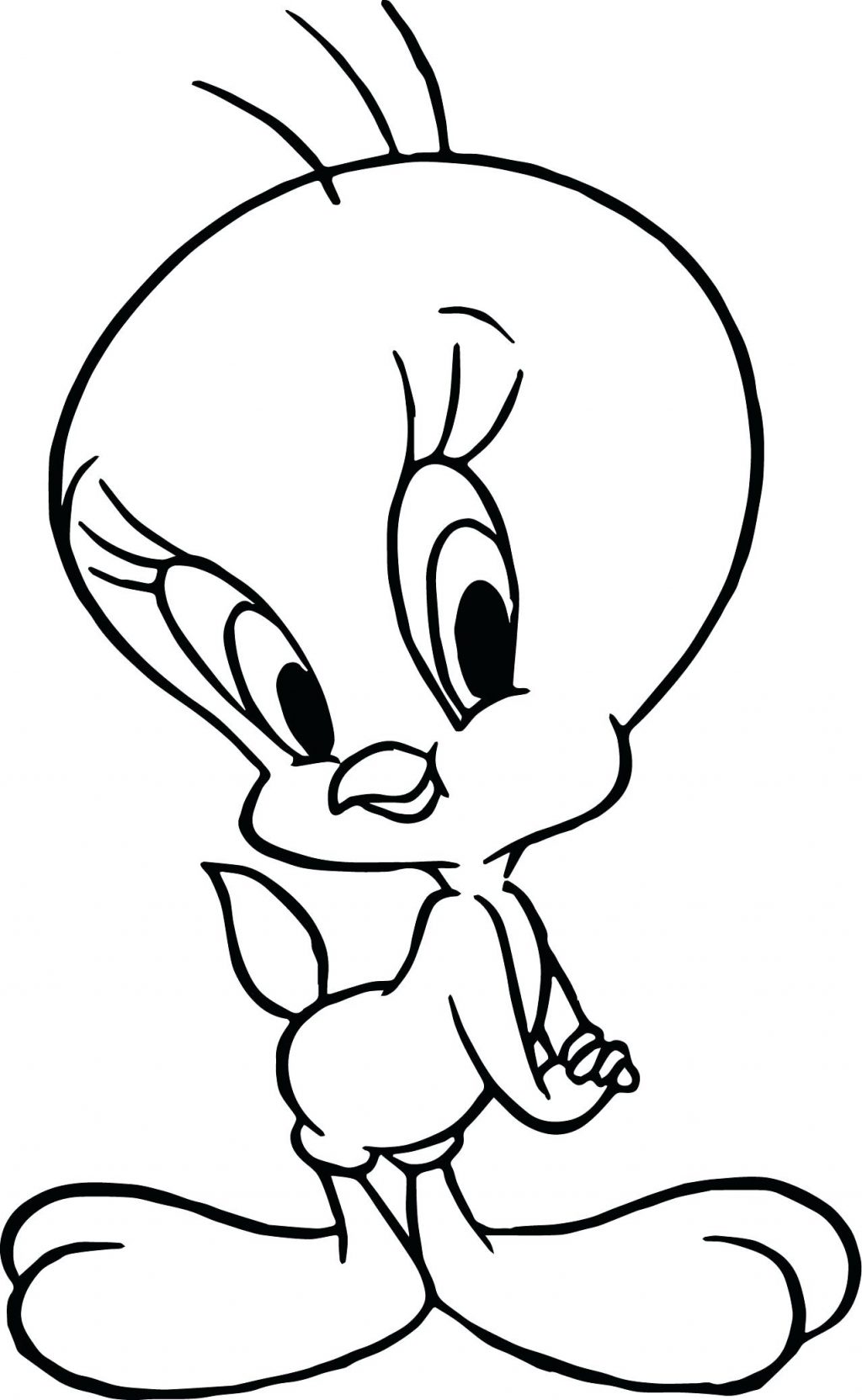 Printable Tweety Coloring Pages