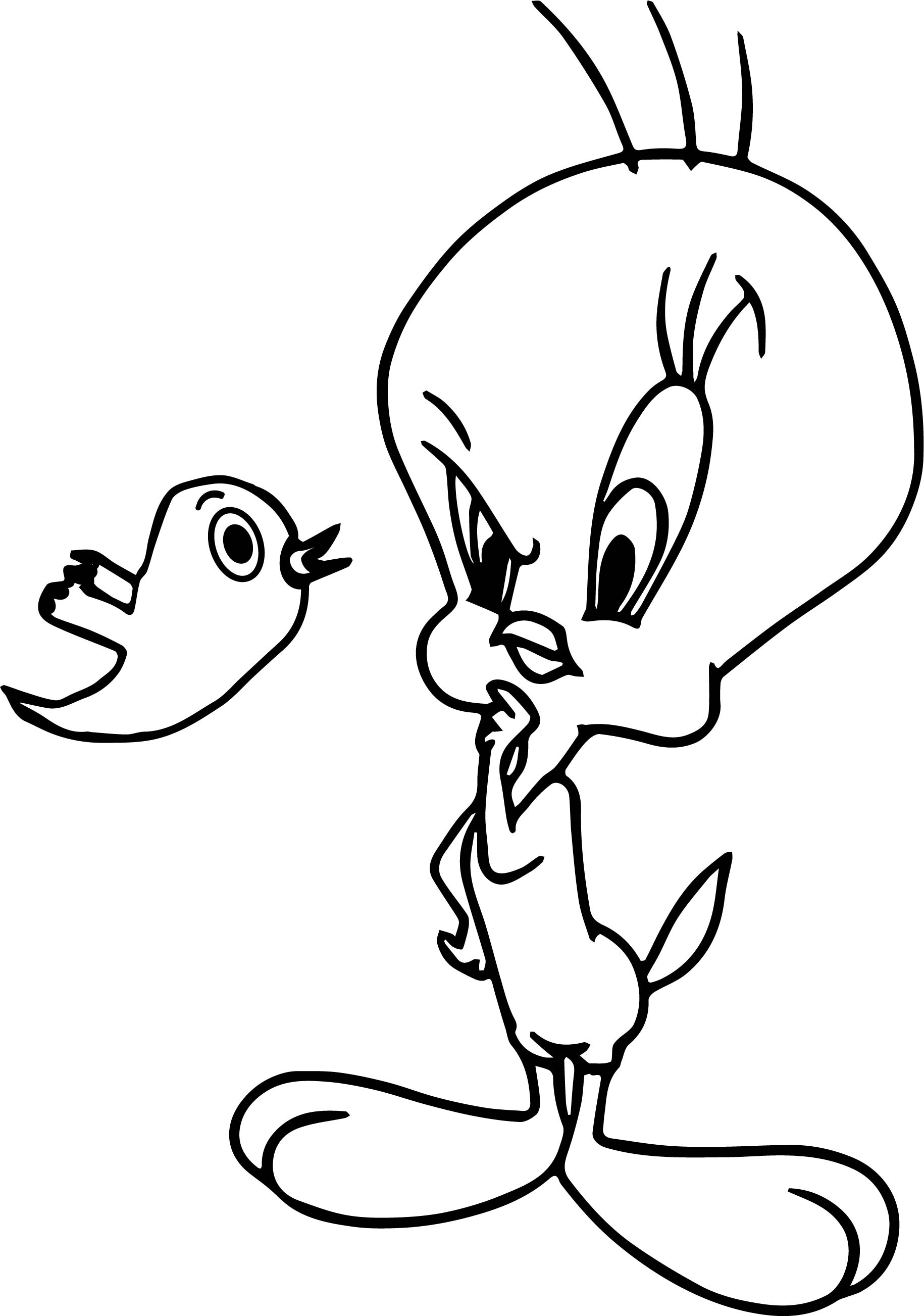 Tweety Coloring Pages At GetColorings Free Printable Colorings 