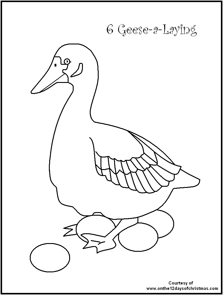 Twelve Days Of Christmas Coloring Pages at GetColorings.com | Free