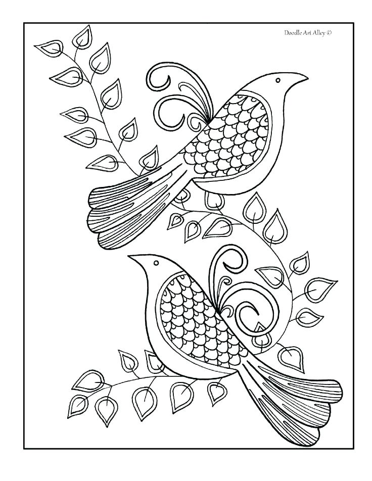 Twelve Days Of Christmas Coloring Pages Free At GetColorings Free