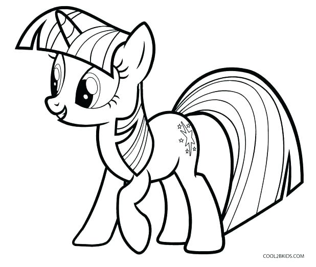 618x522 Pony Coloring Pages My Little Twilight Sparkle Page