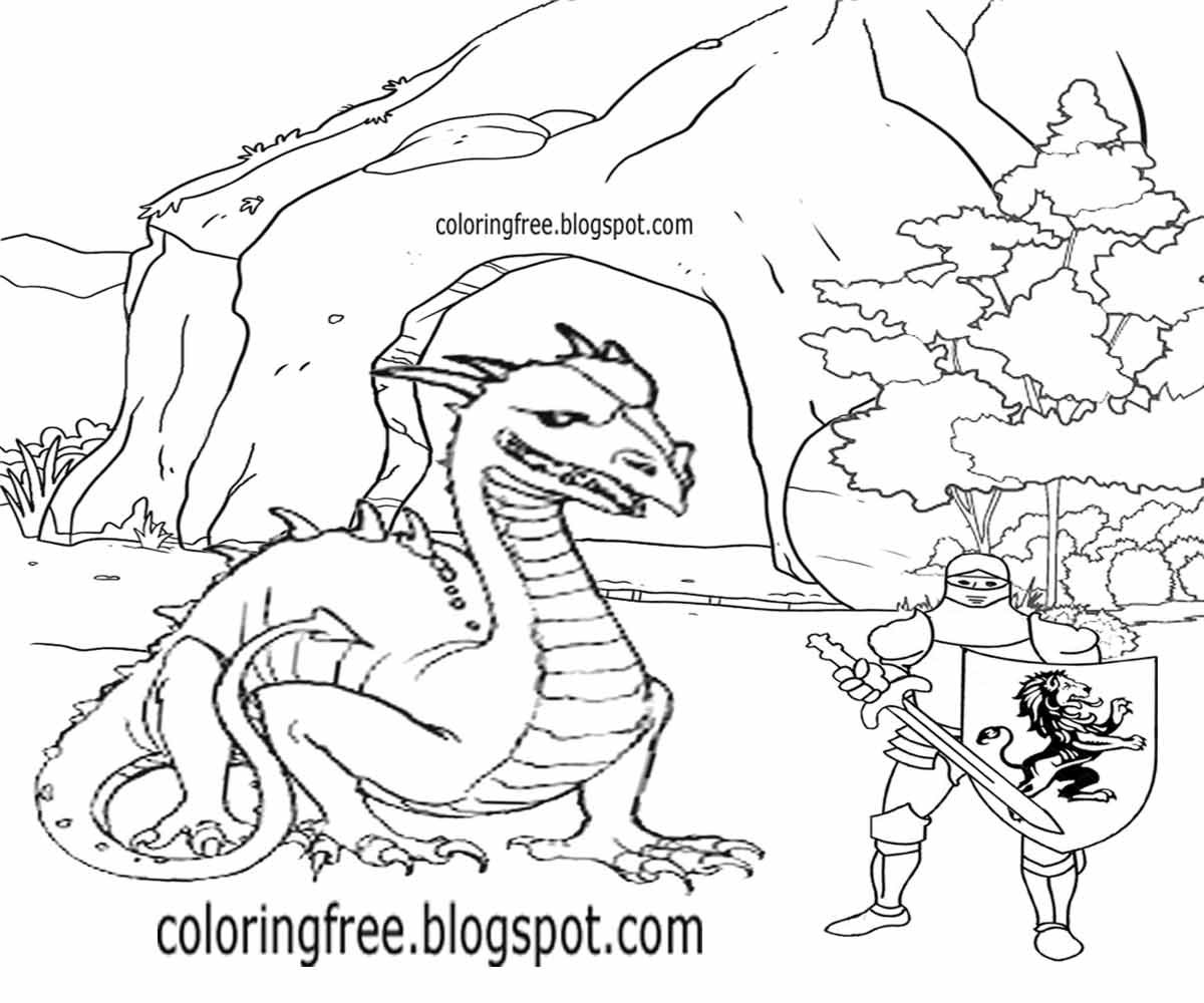 Two Headed Dragon Coloring Pages at GetColorings.com | Free printable